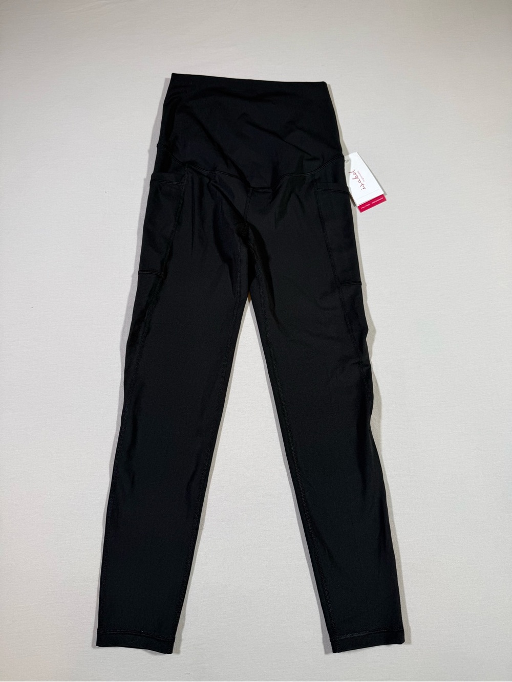 Maternity’s Black High-Waist Active Leggings